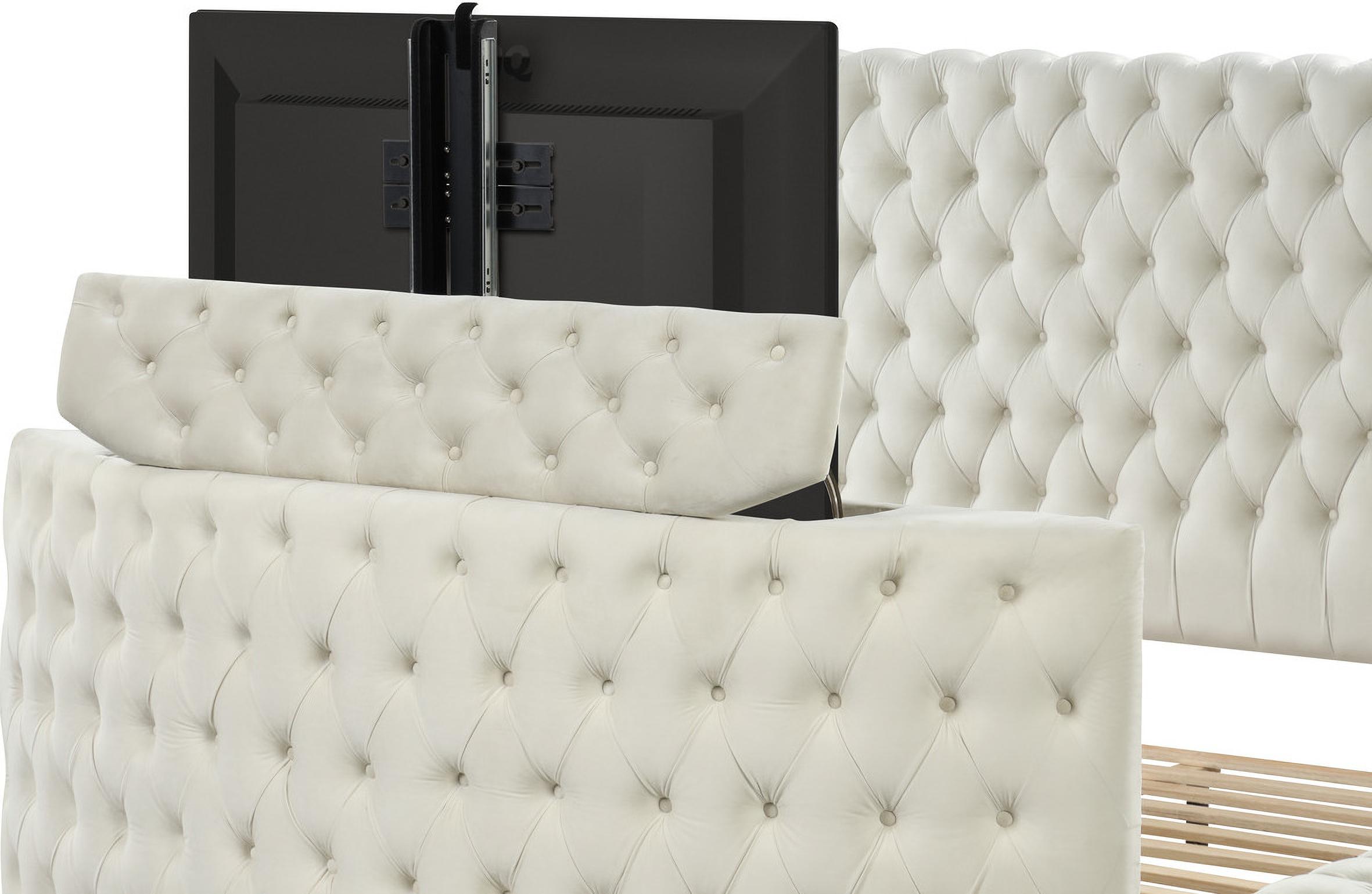 

    
Galaxy Home Furniture Maya Storage Bed Cream Maya-CR-Q
