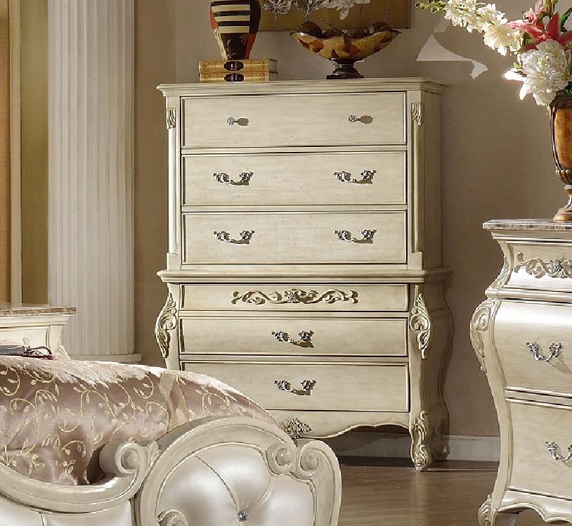 Traditional Chest B8305 B8305-C in Antique White 