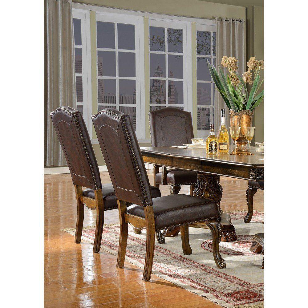 

    
McFerran Furniture D8801-T Dining Table Set Walnut D8801-T-Set-5
