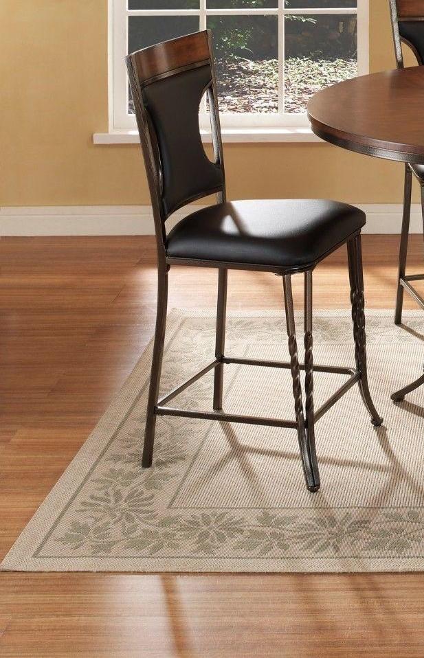 

    
McFerran Furniture Dynasty Dining Table Set Black/Brown ADYN4836 -Dining Set-5
