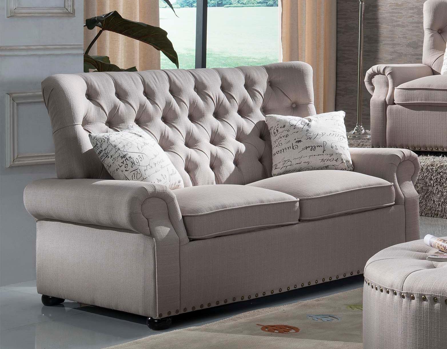 

                    
McFerran Furniture SF1706 Sofa Set Light Gray Linen Purchase 
