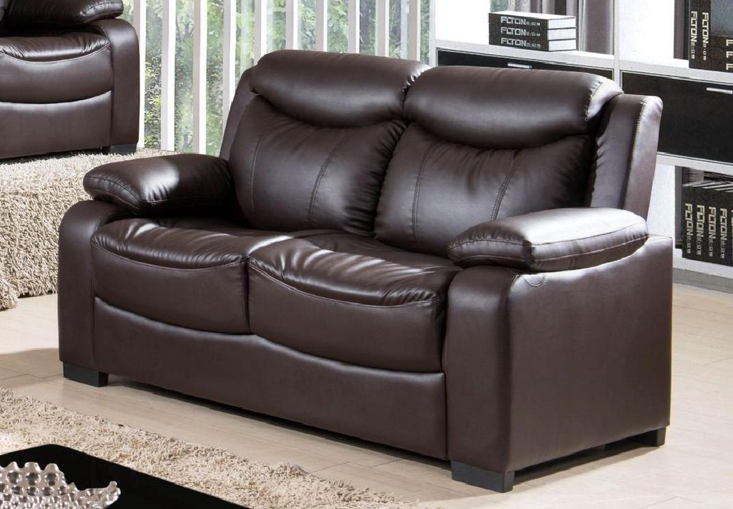 

    
McFerran Furniture SF5506 Sofa and Loveseat Set Chocolate SF5506- Sofa Set-2
