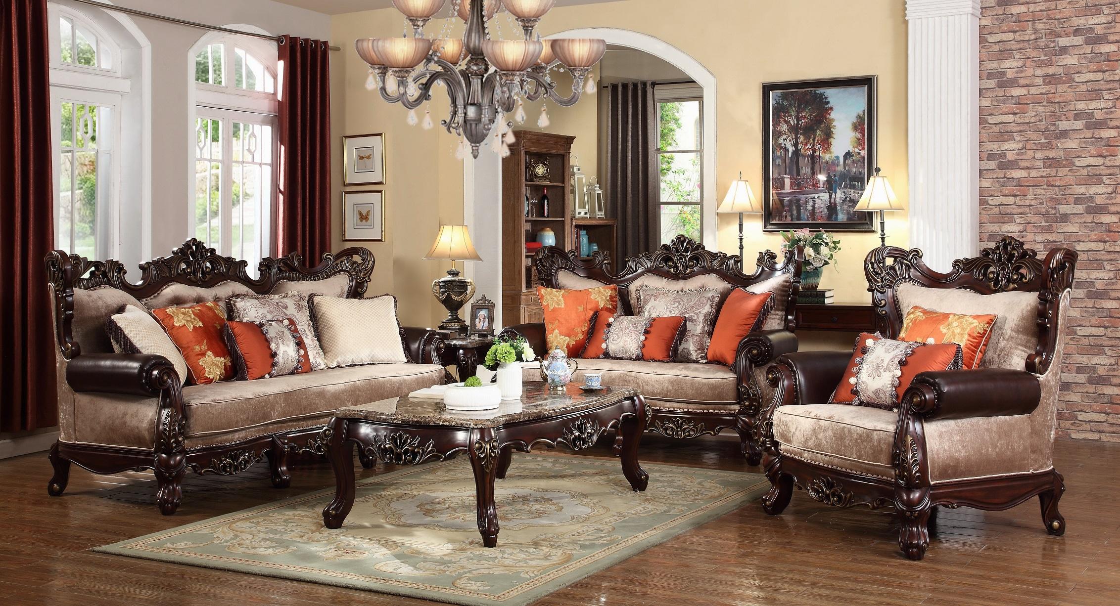 

    
McFerran Furniture SF6788 Sofa Orange/Beige SF6788-S
