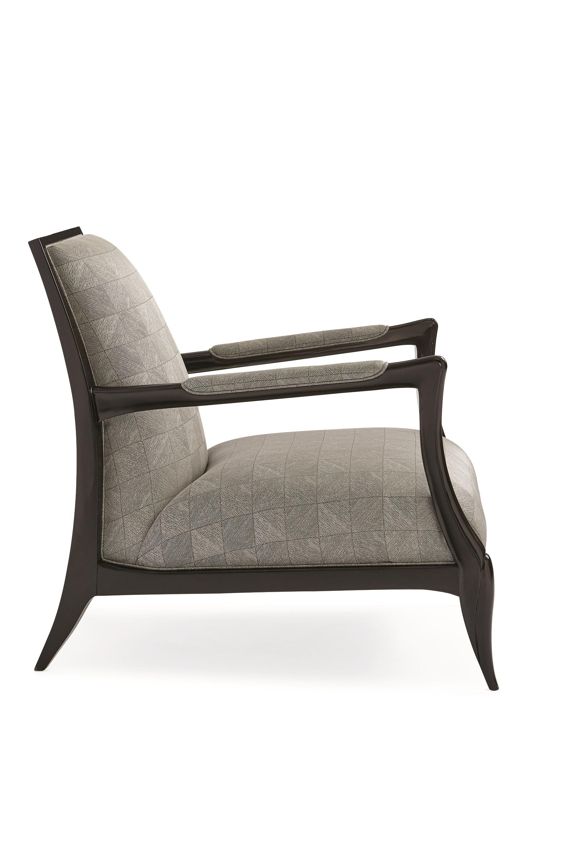 

        
Caracole LAID BACK Accent Chair Gray Fabric 662896027501
