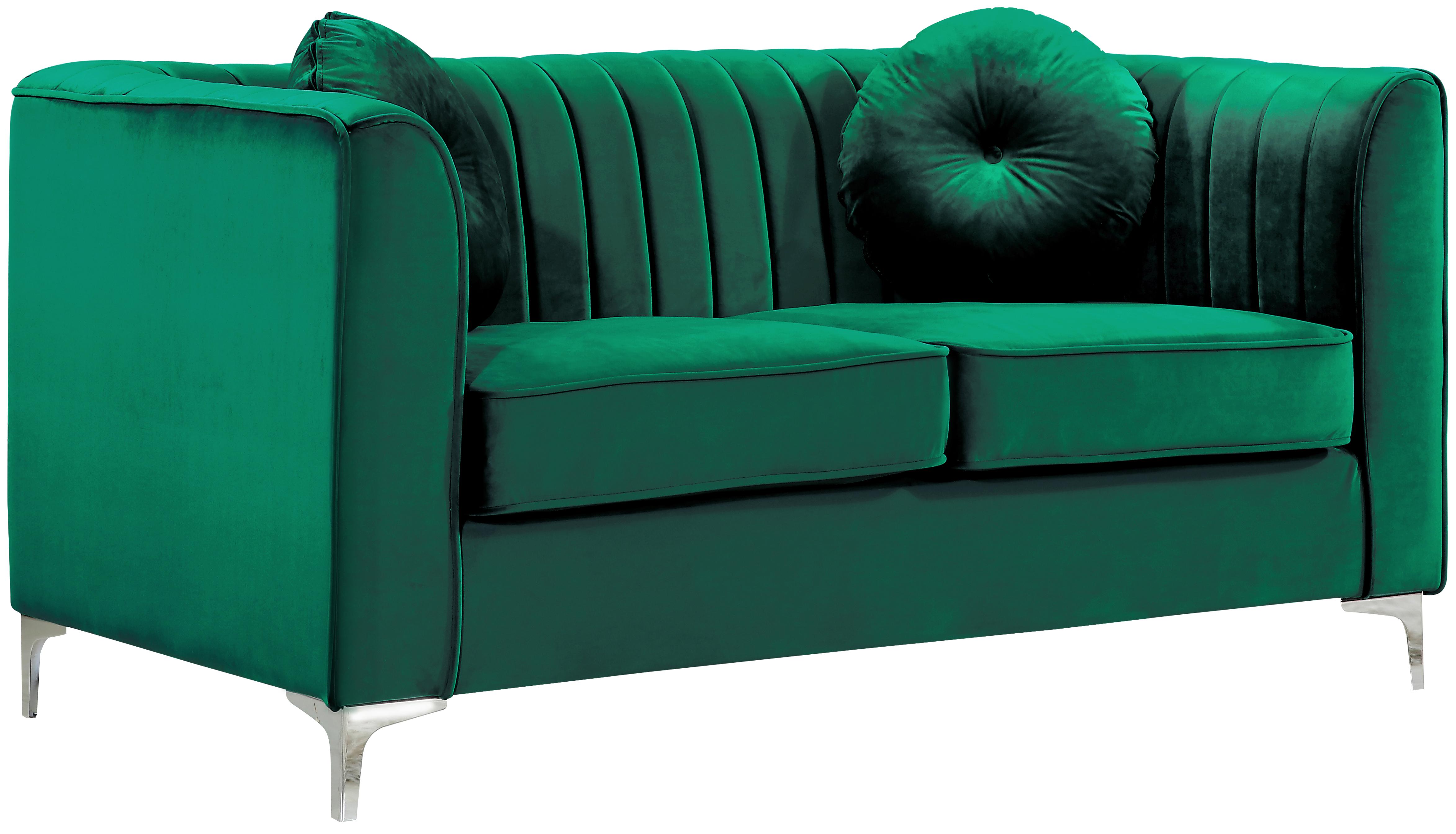 

    
Meridian Furniture Isabelle 612Green-S-Set-3 Sofa Set Green 612Green-S-Set-3
