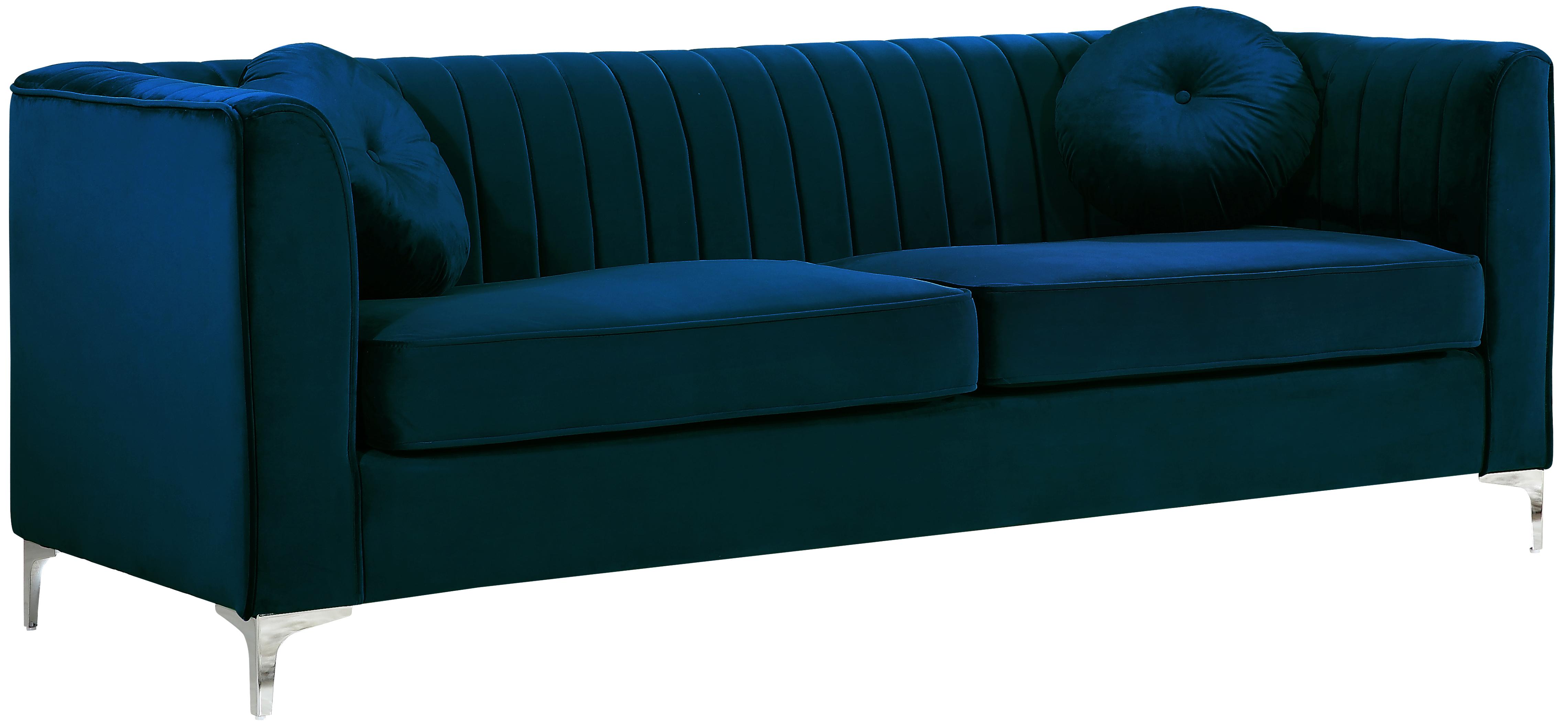 

    
612Navy-S-Set-2 Meridian Furniture Sofa Set
