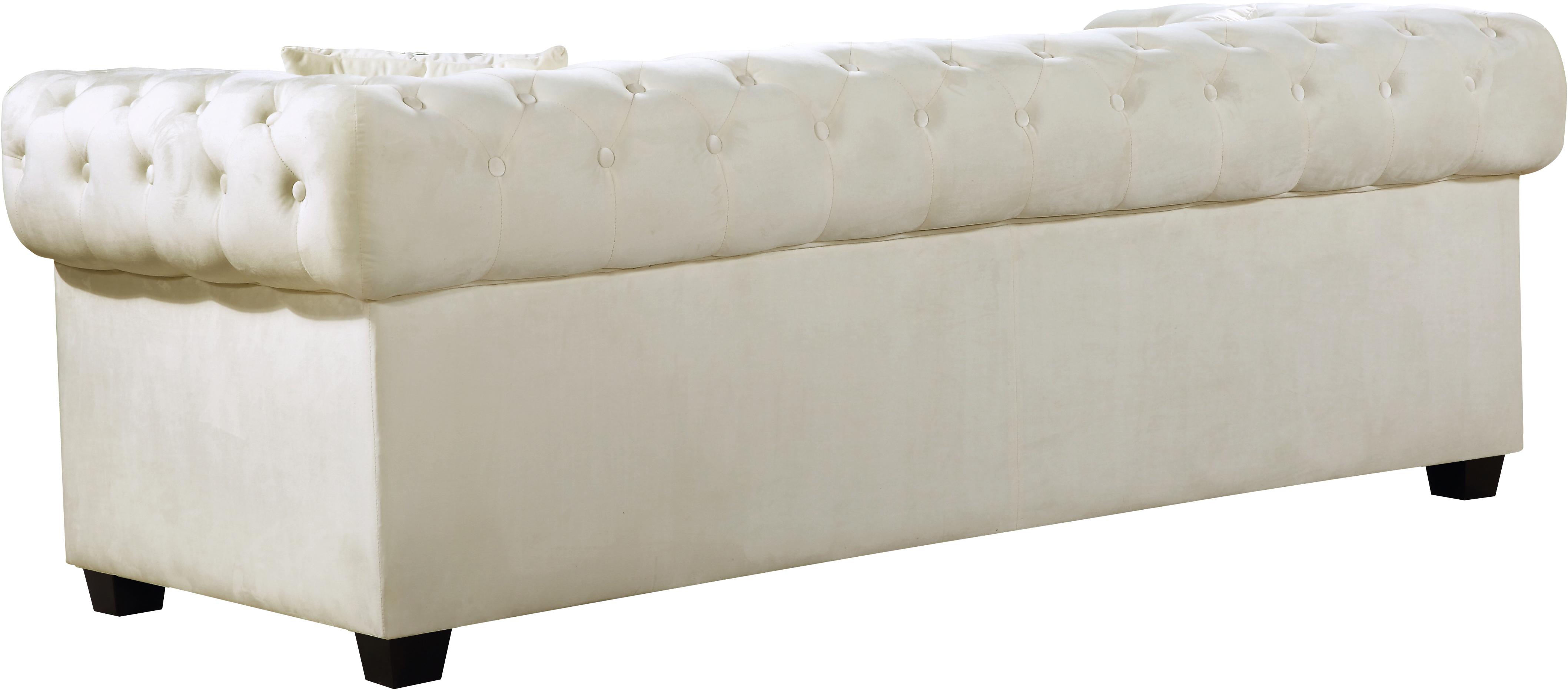 

                    
Meridian Furniture Bowery 614Cream-S-Set-2 Sofa Set Cream Velvet Purchase 
