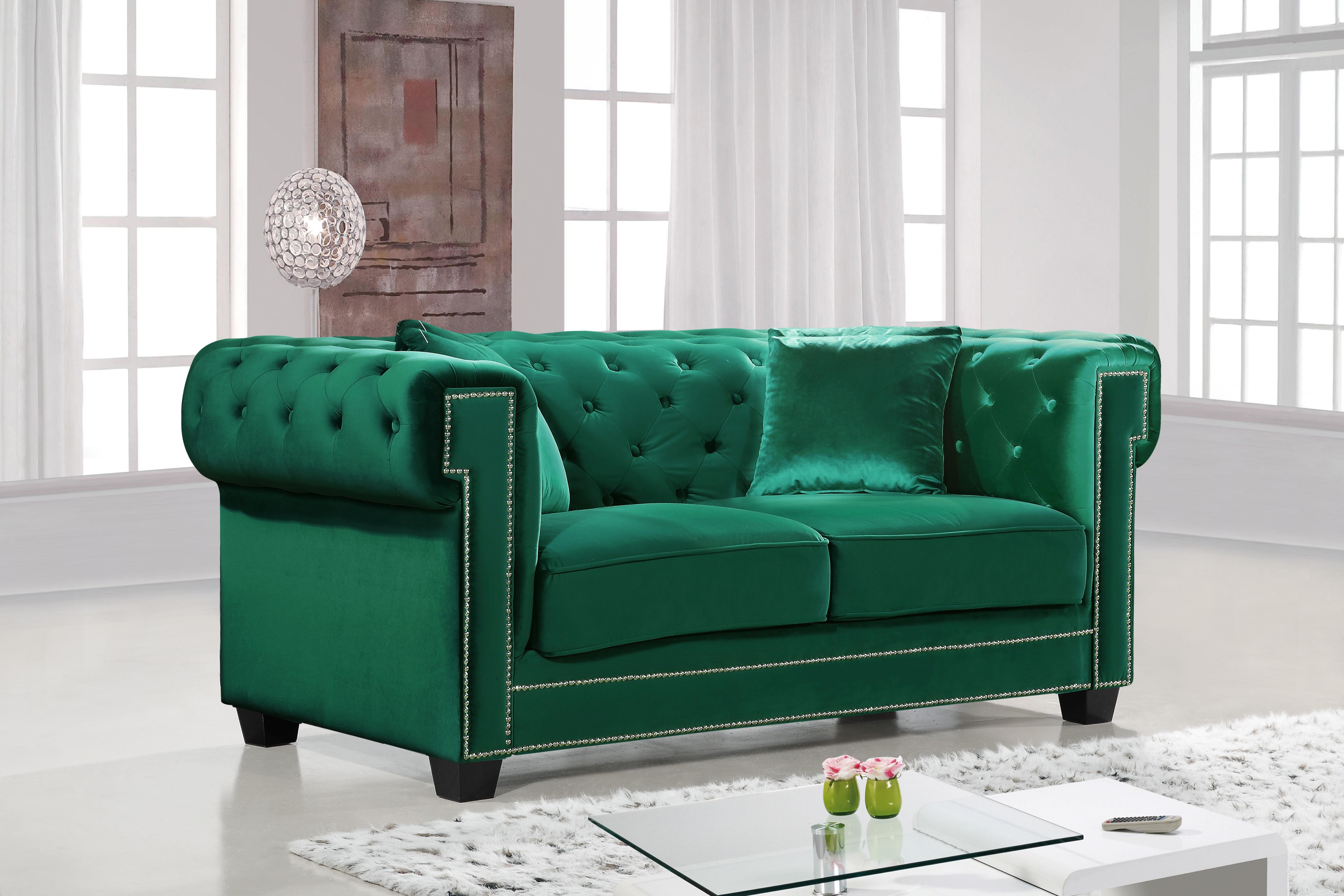 

    
Meridian Furniture Bowery 614Green-S-Set-3 Sofa Set Green 614Green-S-Set-3
