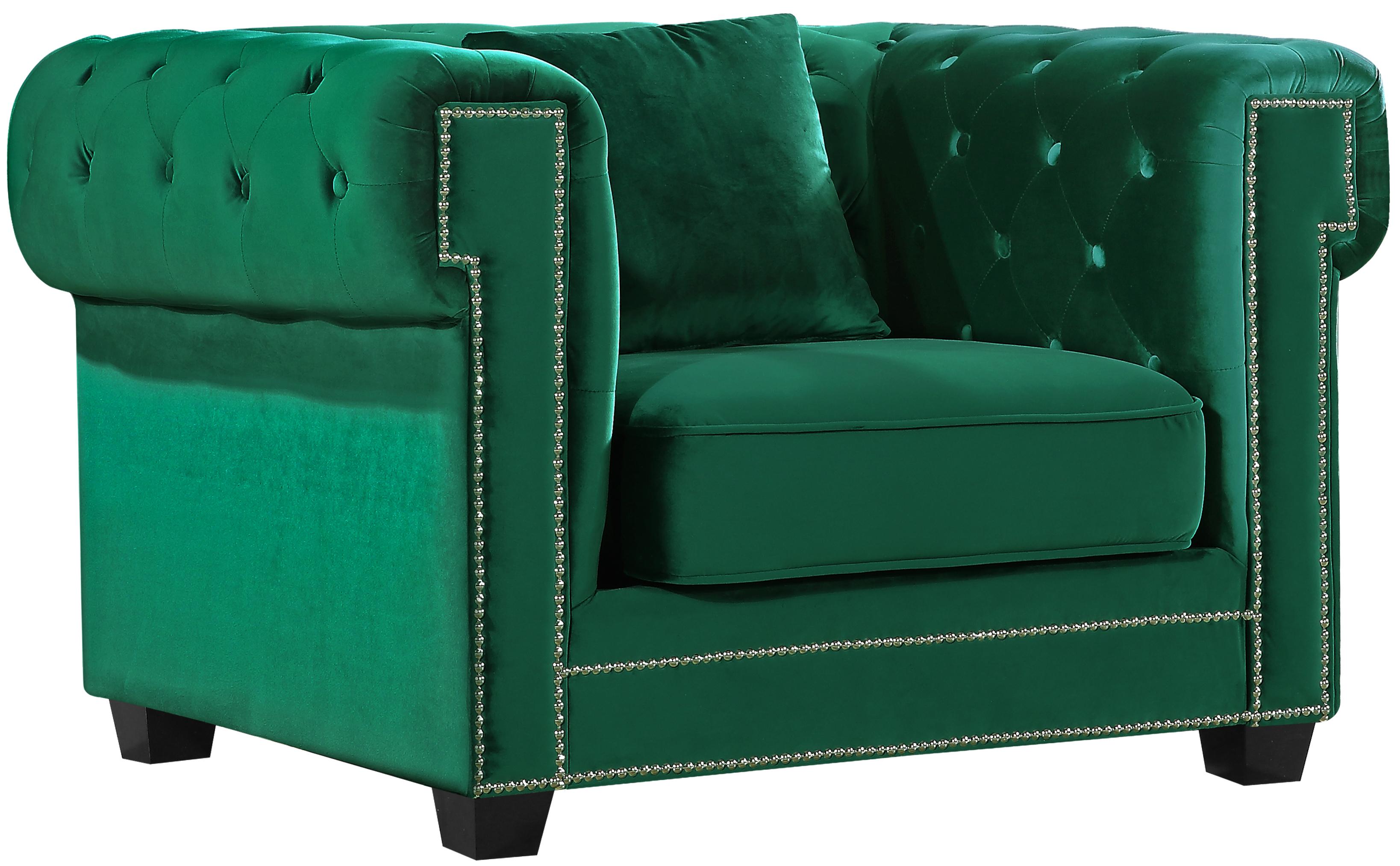 

        
647899945335Green Tufted Velvet Sofa Set 3Pcs Bowery 614Green-S Meridian Contemporary Modern

