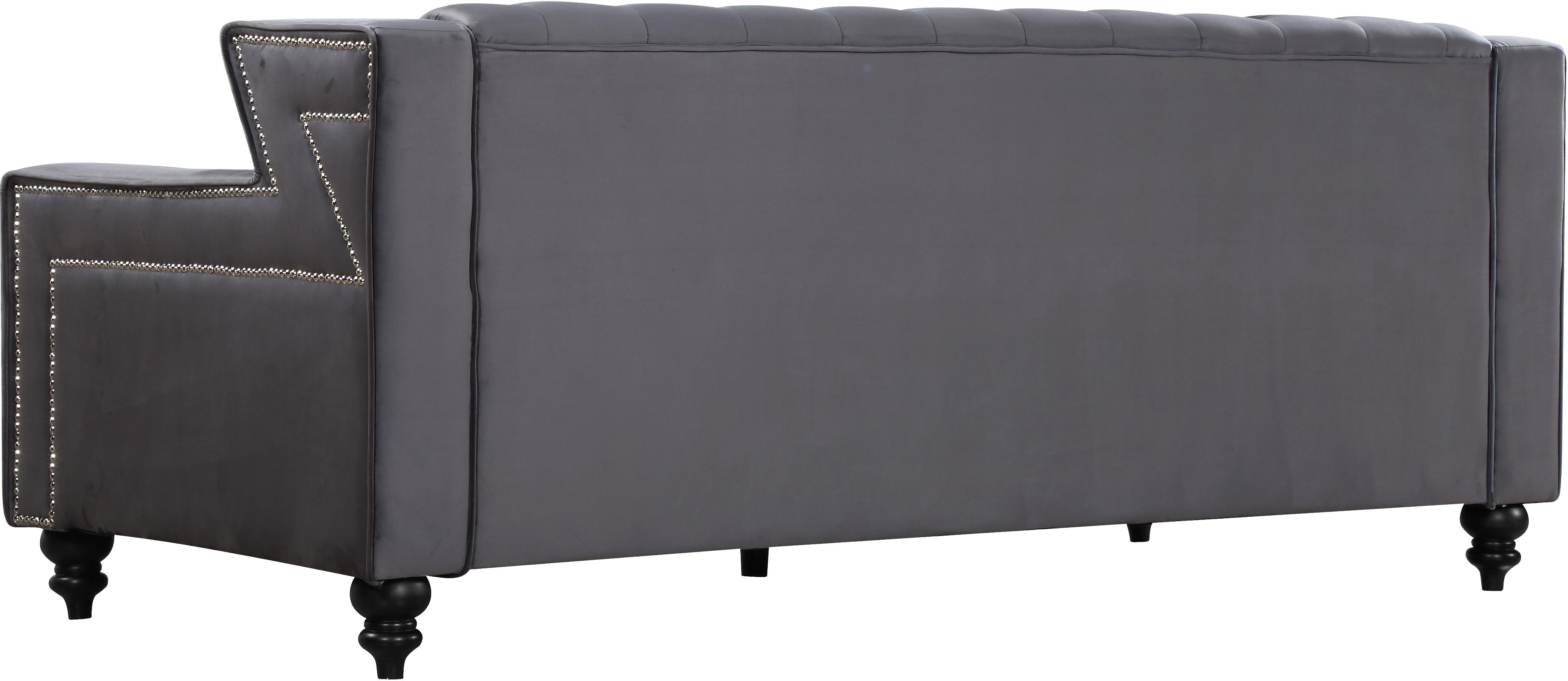 

    
616Grey-Set-2 Meridian Furniture Sofa Loveseat
