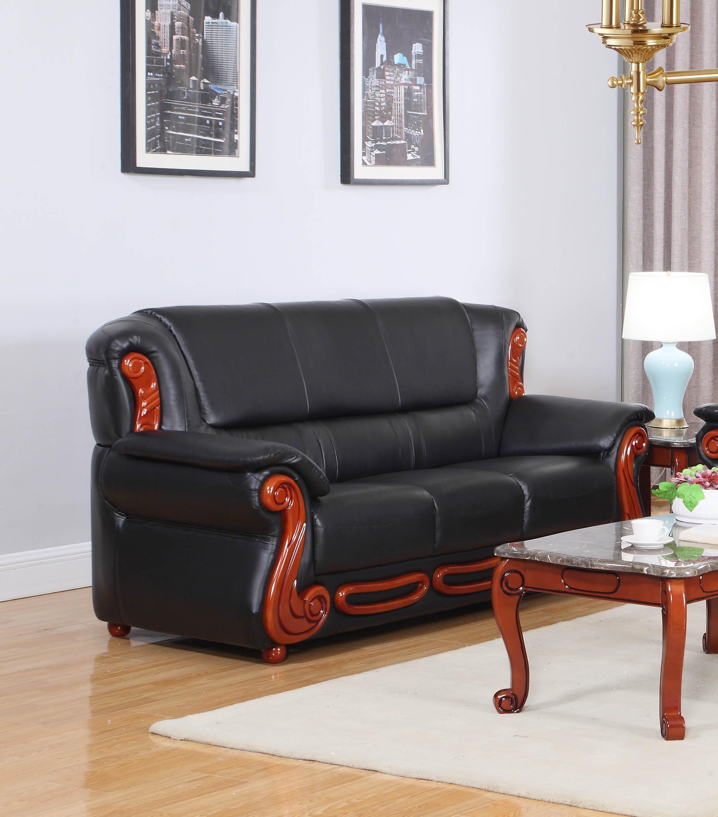 

                    
Meridian Furniture 632 Bella Sofa Black Bonded Leather Purchase 
