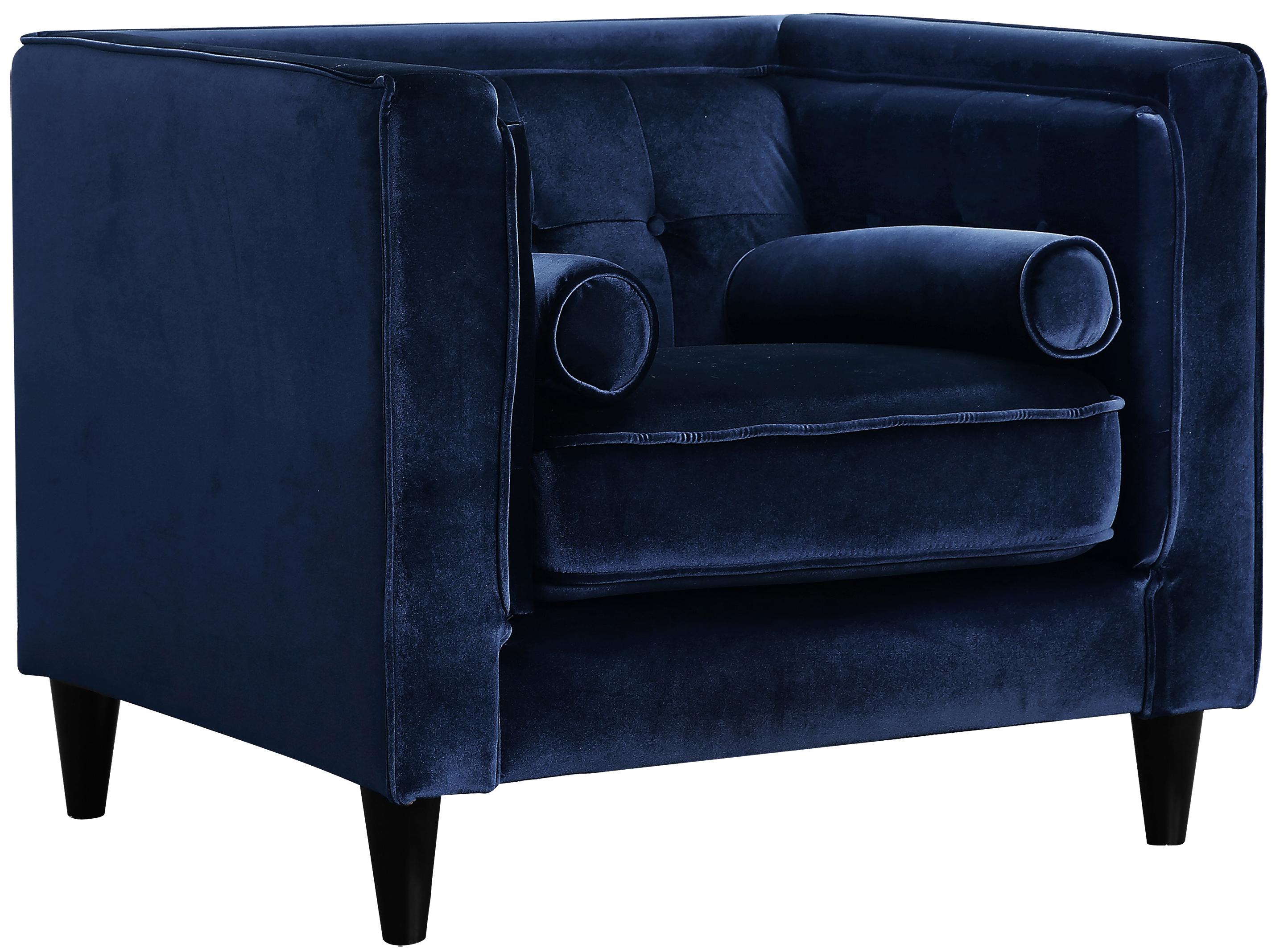 

    
642Navy-Set-3 Meridian Furniture Sofa Loveseat and Chair Set
