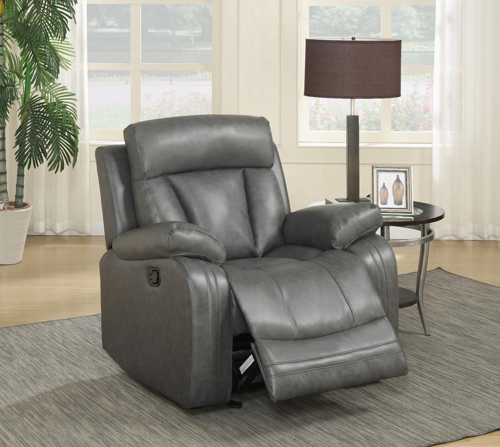 

                    
Meridian Furniture 645 Avery Grey Recliner Sofa Set Grey Bonded Leather Purchase 
