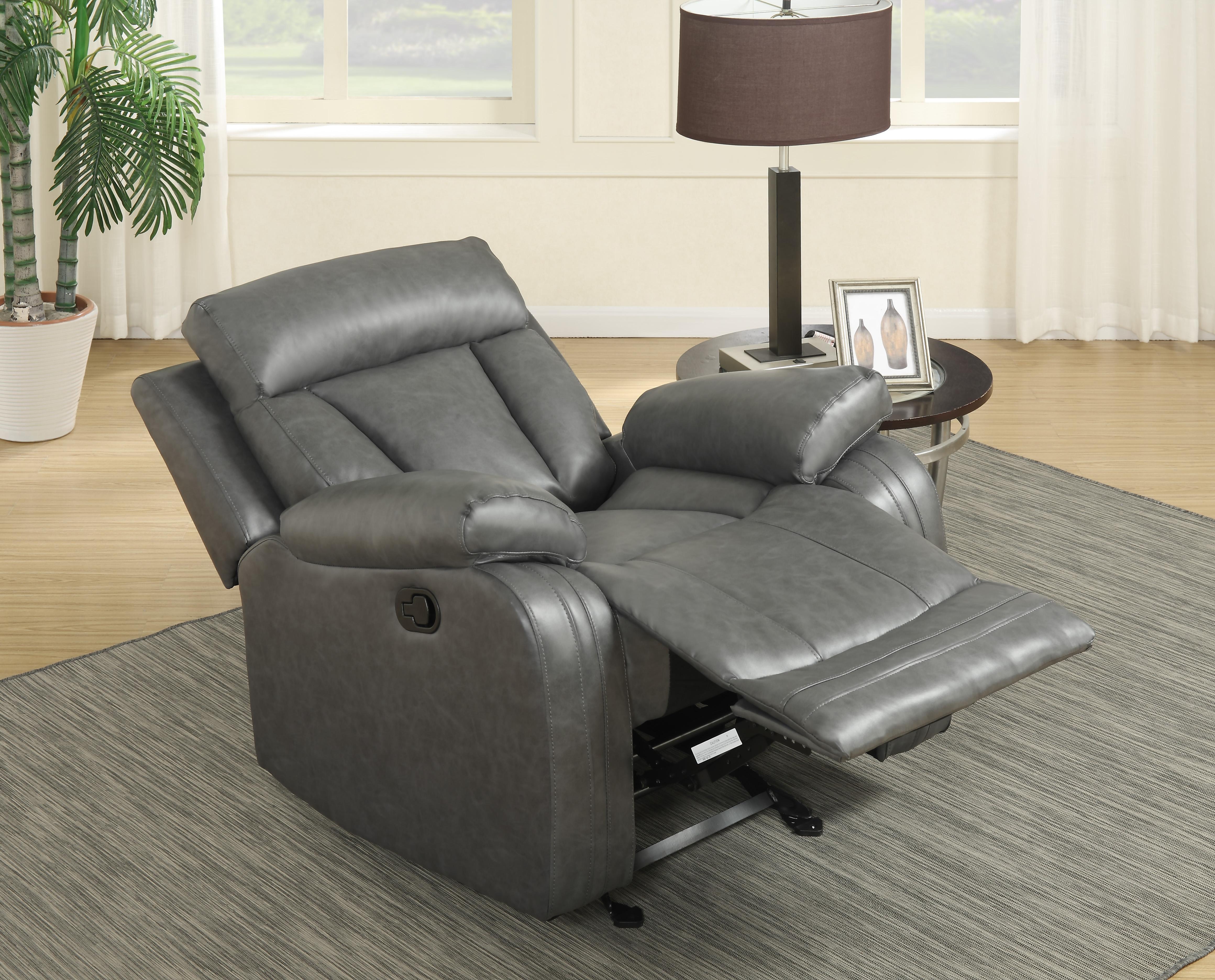 

    
645-Avery-Grey-Set-3 Meridian Furniture Recliner Sofa Set
