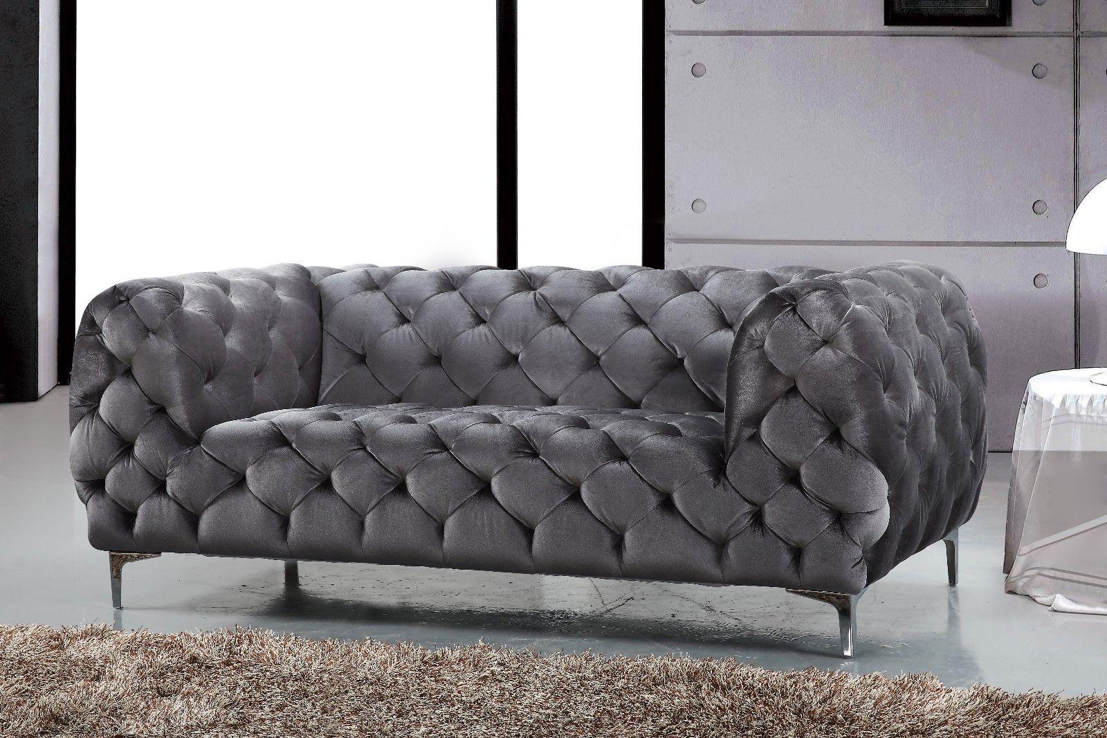 

    
646GRY-S-Set-2 Meridian Furniture Sofa Set
