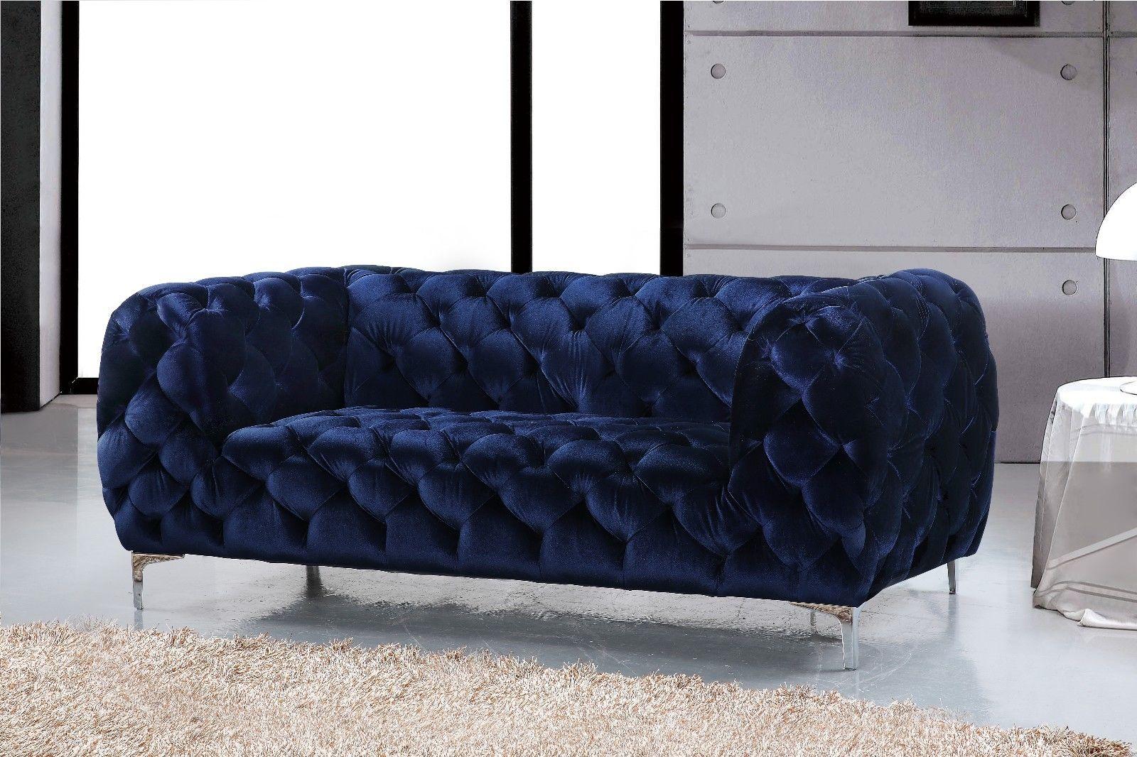 

                    
Meridian Furniture Mercer 646Navy-S-Set-2 Sofa Set Navy Velvet Purchase 
