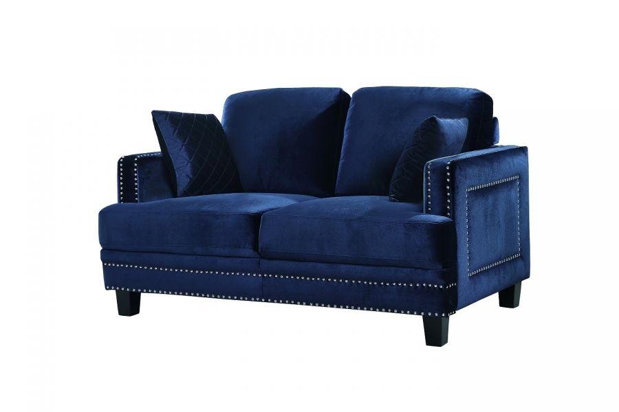 

    
655Navy- Set-2 Meridian Furniture Sofa and Loveseat Set
