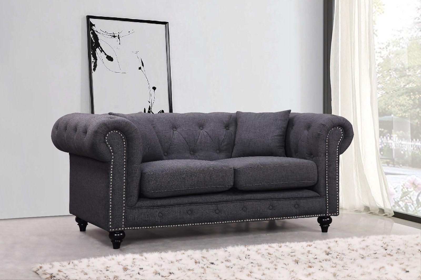 

    
662GRY-S-Set-2 Meridian Furniture Sofa Set

