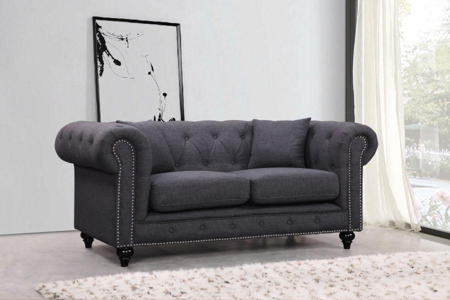 

    
662GRY-S-Set-3 Meridian Furniture Sofa Set
