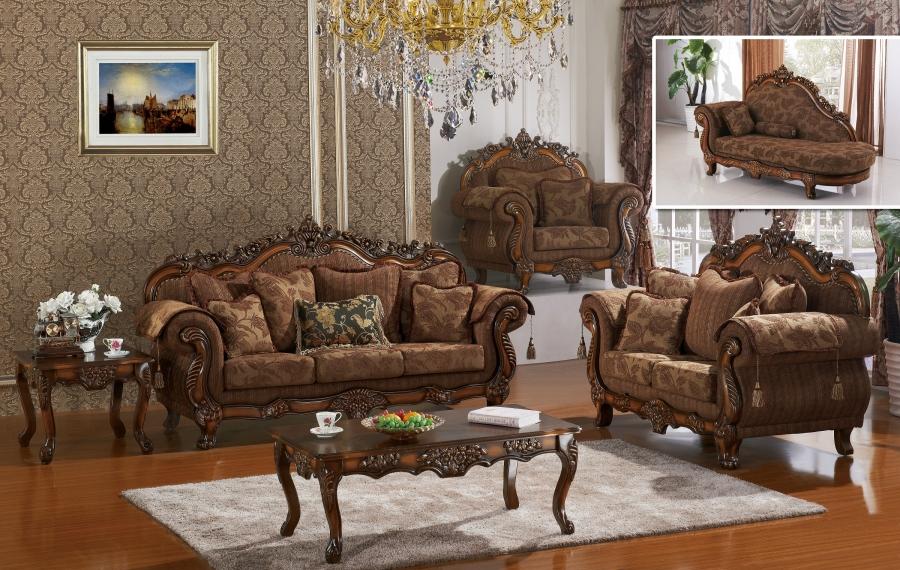 

    
Meridian 681 Sheraton Living Room Set 2pcs in Cherry Finish Traditional Style
