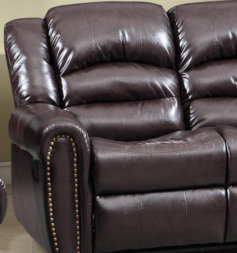 

                    
Meridian Furniture 684 Chelsea Recliner Sofa Set Brown Bonded Leather Purchase 
