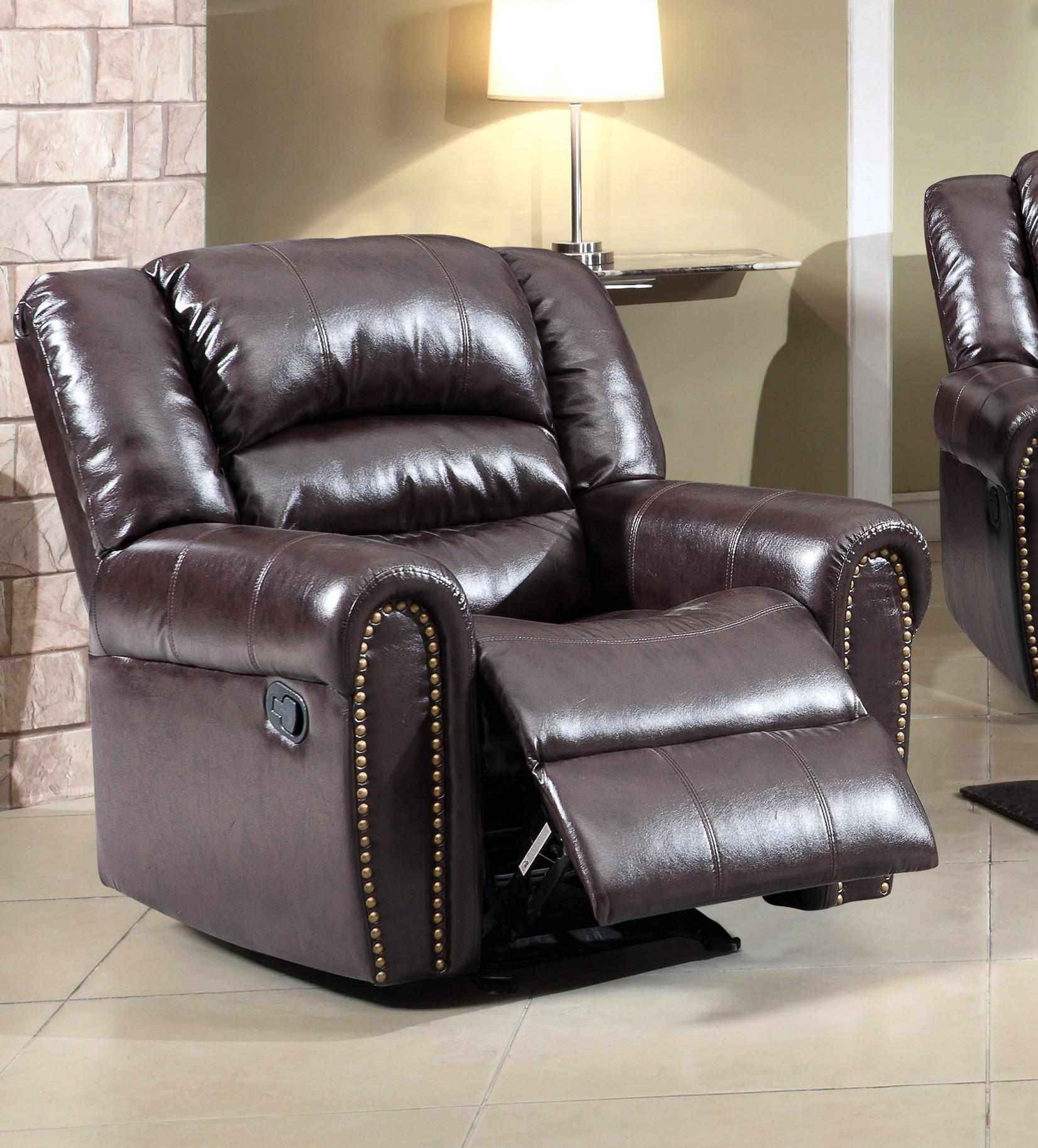 

                    
Meridian Furniture 684 Chelsea Recliner Sofa Set Brown Bonded Leather Purchase 
