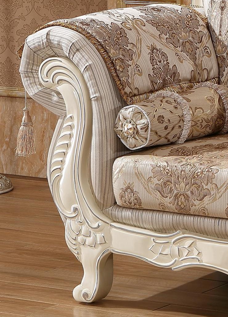 

    
Meridian 691 Serena Living Room Chaise in Pearl White Hand Crafted Traditional
