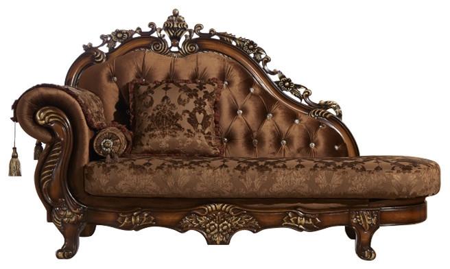 

    
Meridian 692 Napoli Living Room Chaise Hand Crafted Traditional Style
