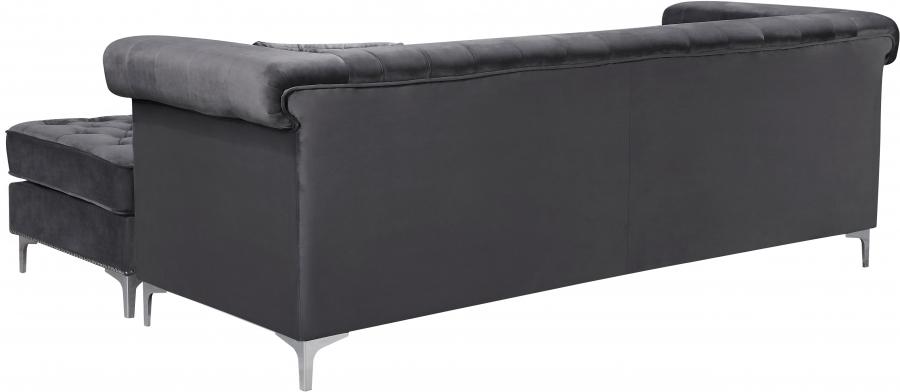 

    
608Grey-Sectional Meridian Furniture Sectional Sofa
