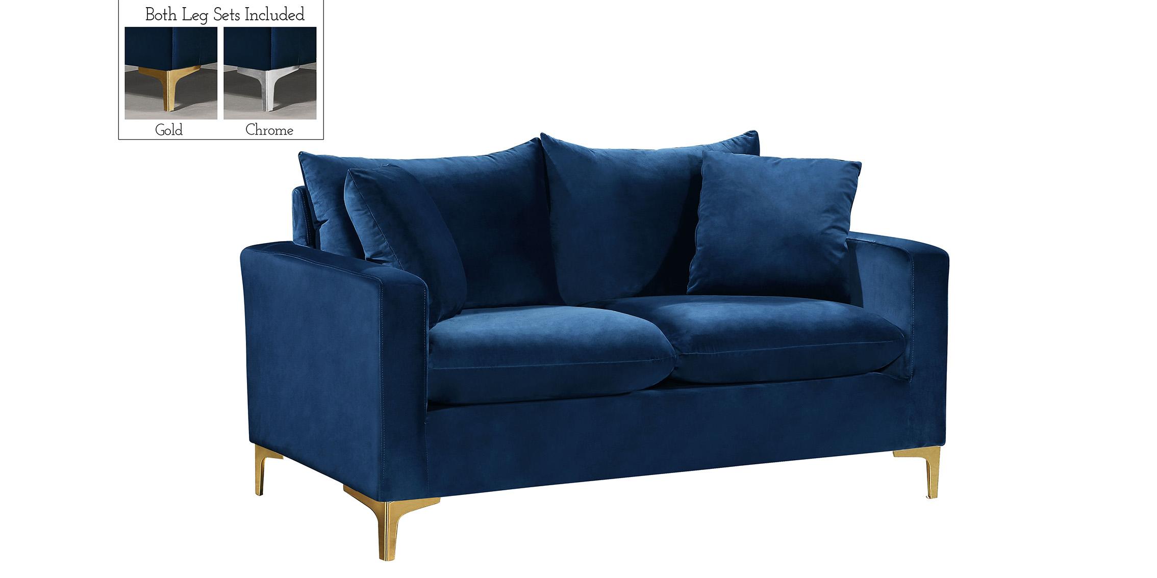 

    
633Navy-S-Set-3 Meridian Furniture Sofa Set
