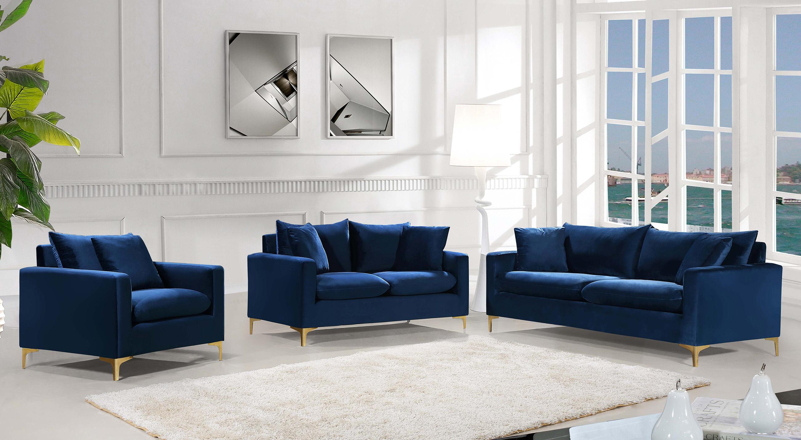 

    
633Navy-S Meridian Furniture Sofa
