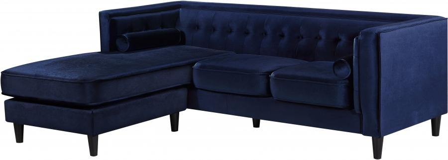 

    
Meridian Furniture 643 Taylor Sectional Sofa Navy 643Navy-Sectional
