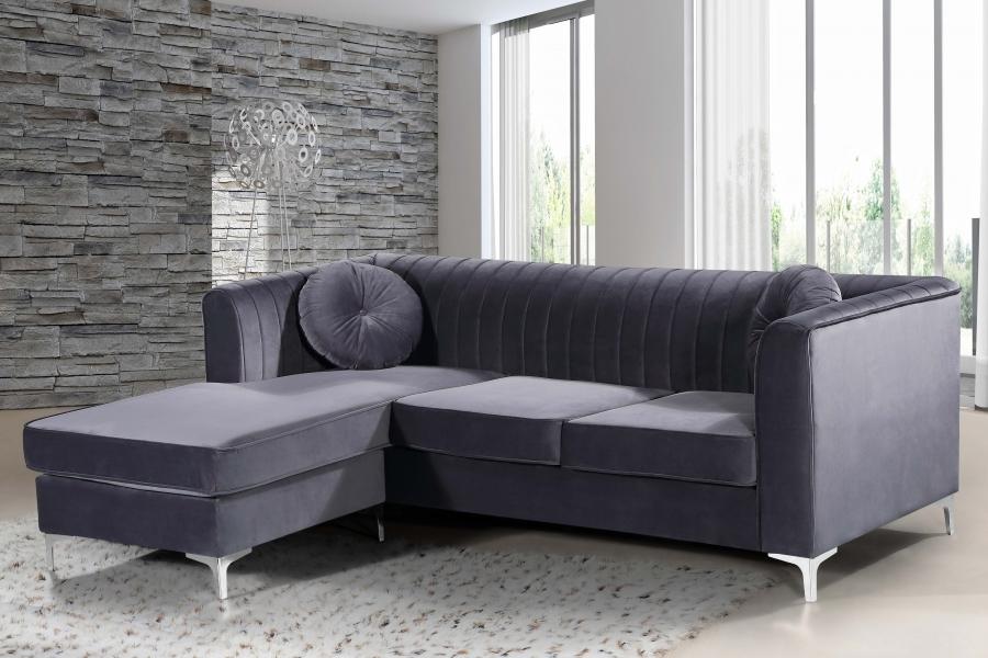 

    
Meridian Furniture 660 Eliana Sectional Sofa Gray 660Grey-Sectional
