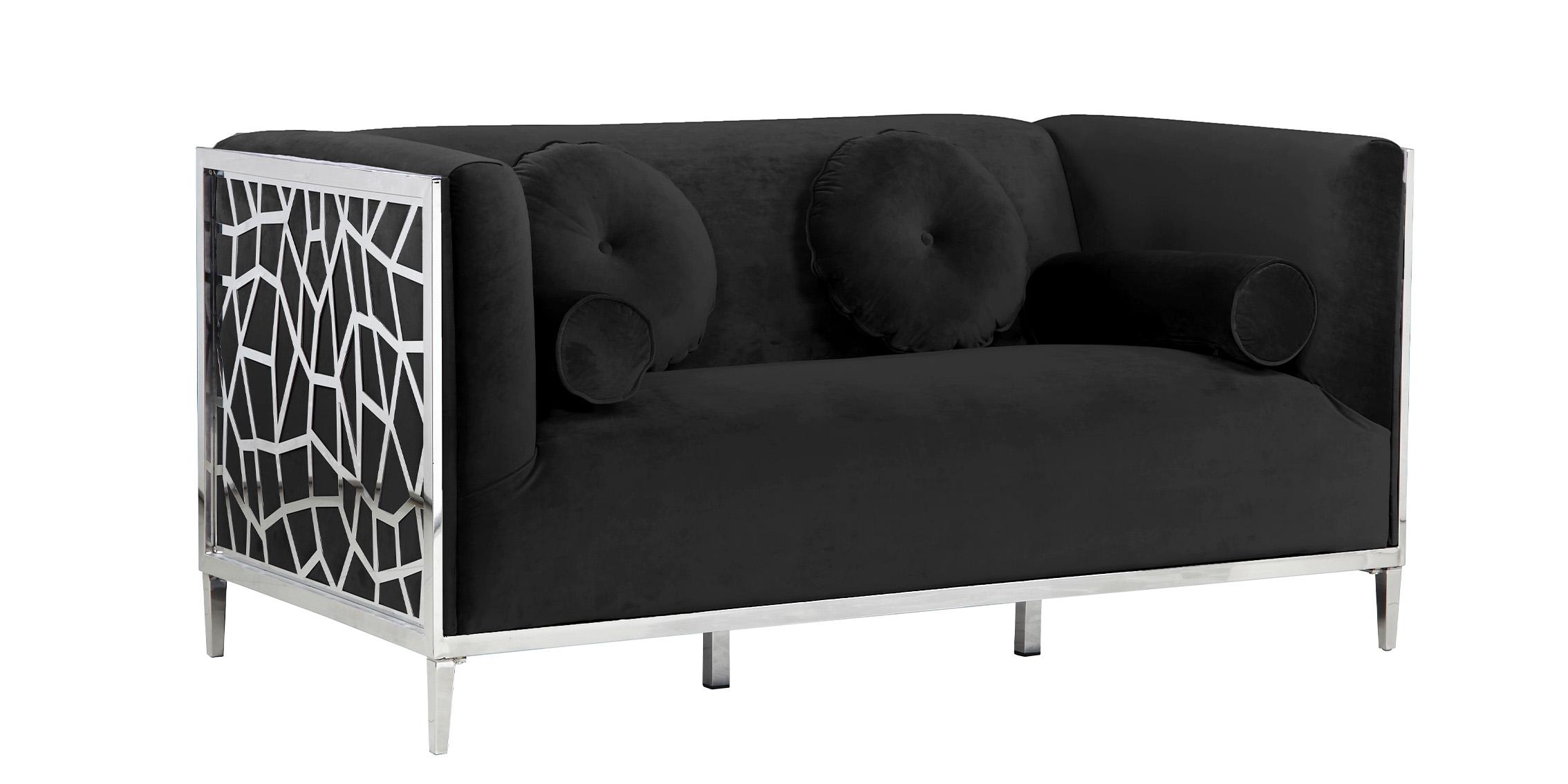 

    
Meridian Furniture Opal 672Black-S-Set-3 Sofa Set Black 672Black-S-Set-3
