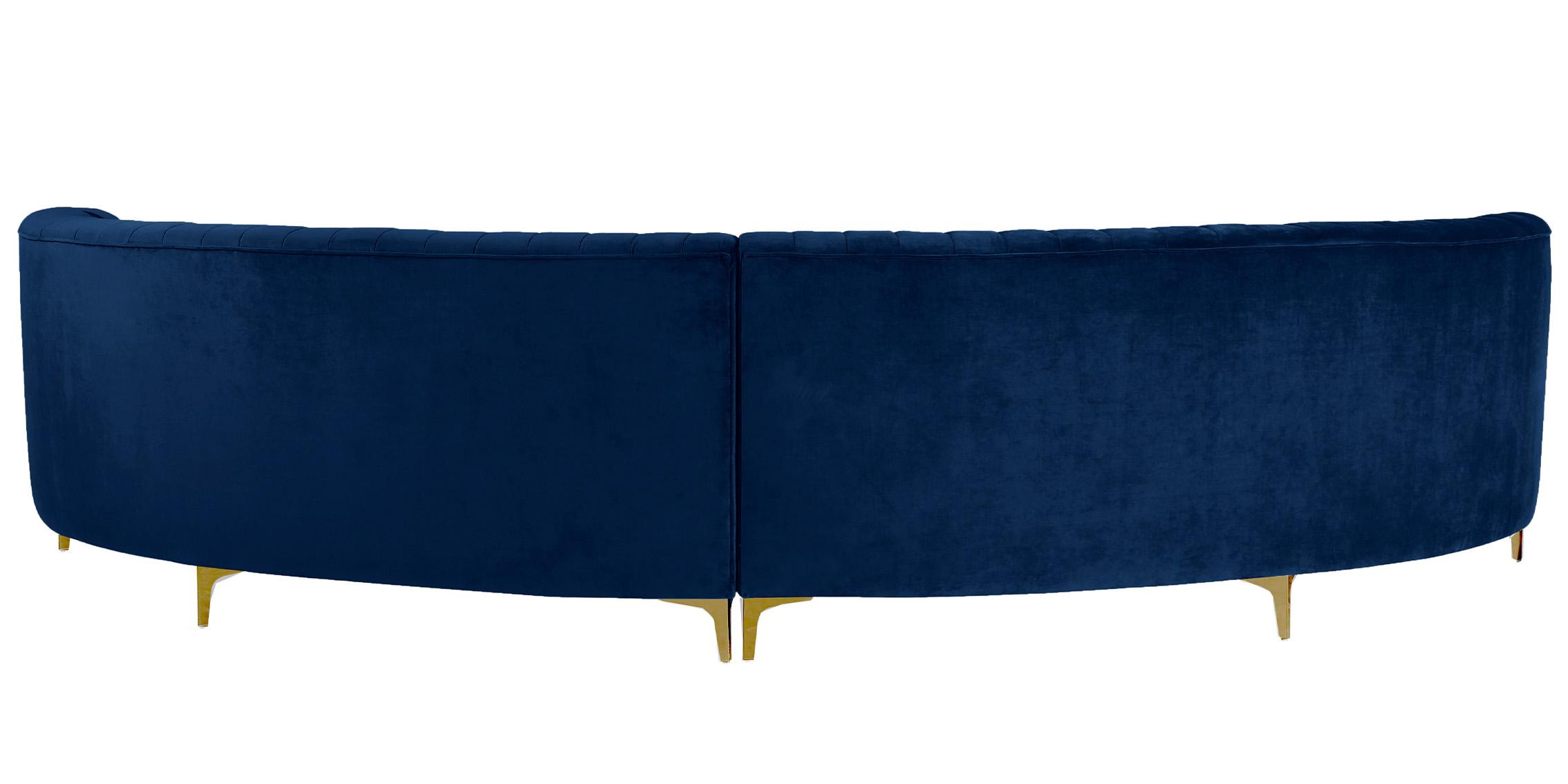

    
673Navy-Sectional Meridian Furniture Sectional Sofa
