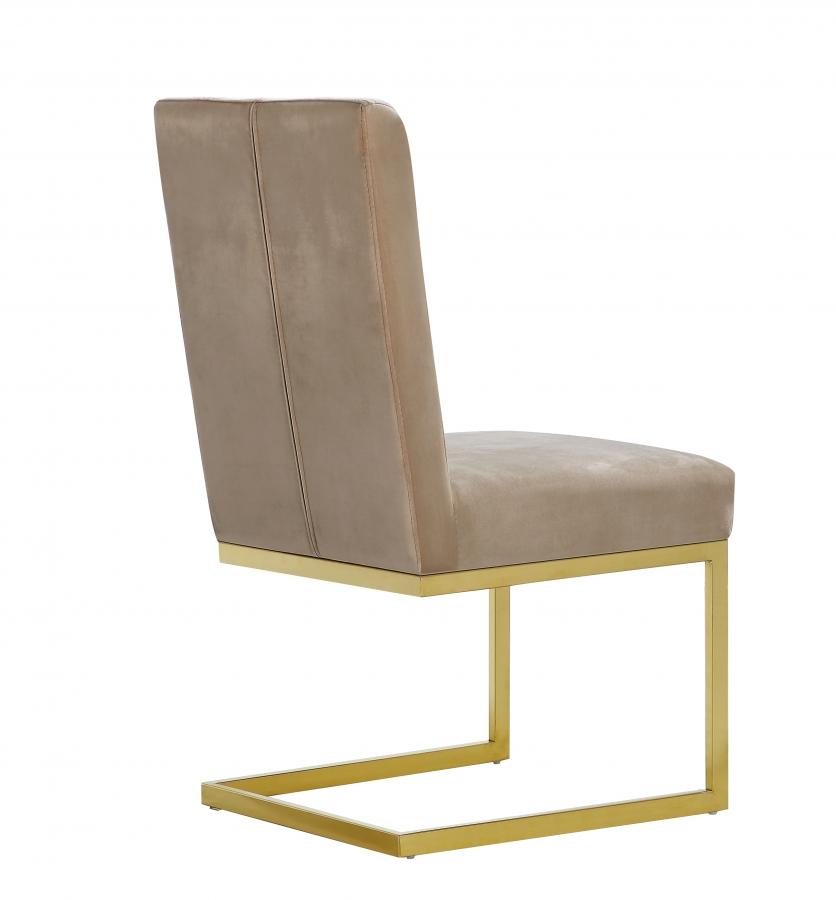 

        
Meridian Furniture Cameron 712BE-C-Set-2 Dining Chair Set Beige Velvet 647899944734
