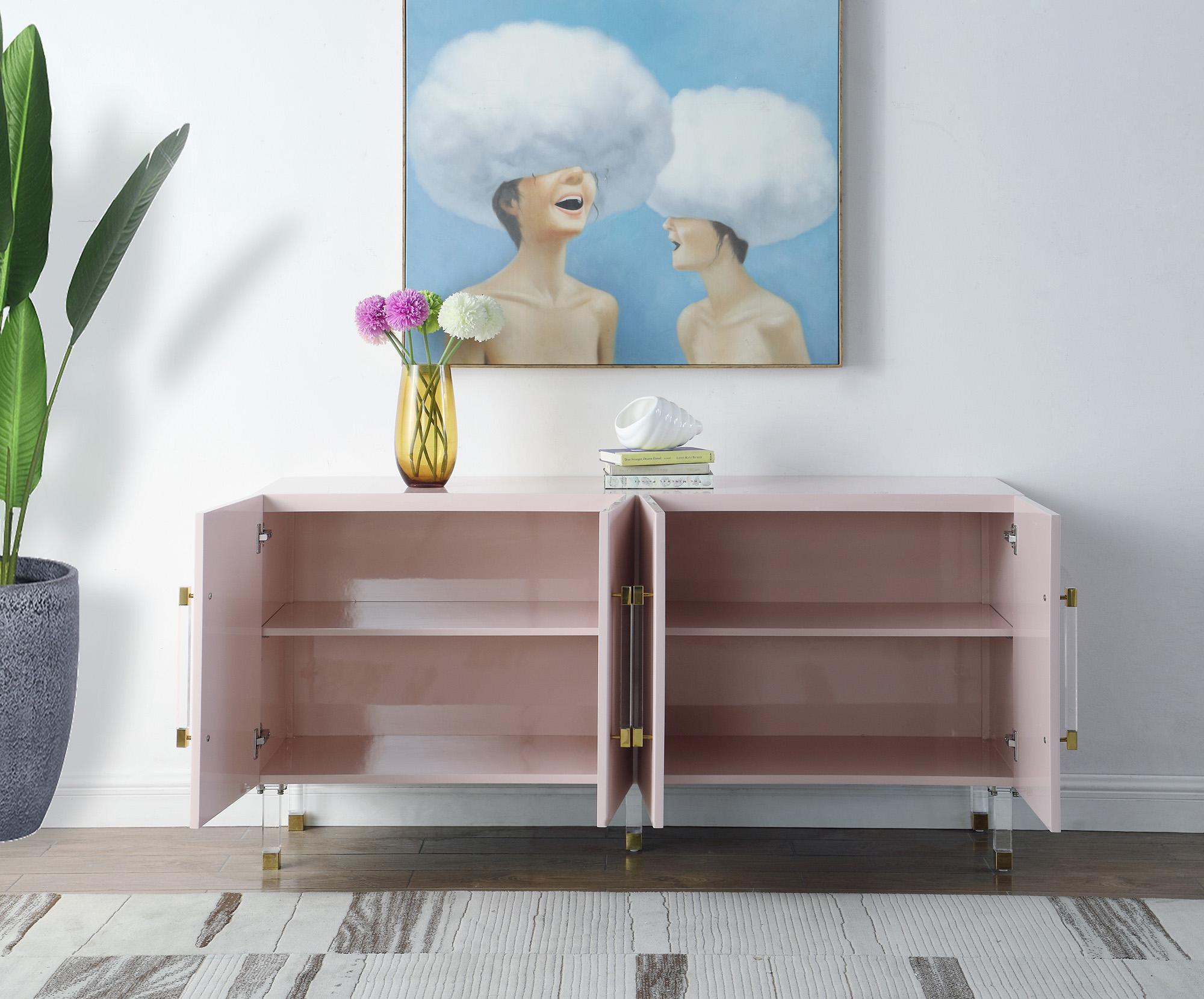 

    
Meridian Furniture ANASTASIA 319 Buffet Pink 319
