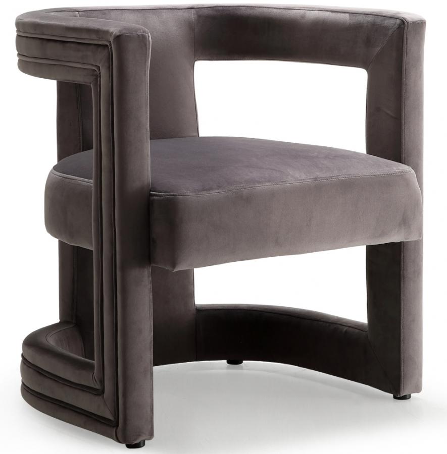 

        
Meridian Furniture Blair 530Grey-Set-2 Accent Chair Set Gray Velvet 00647899947117
