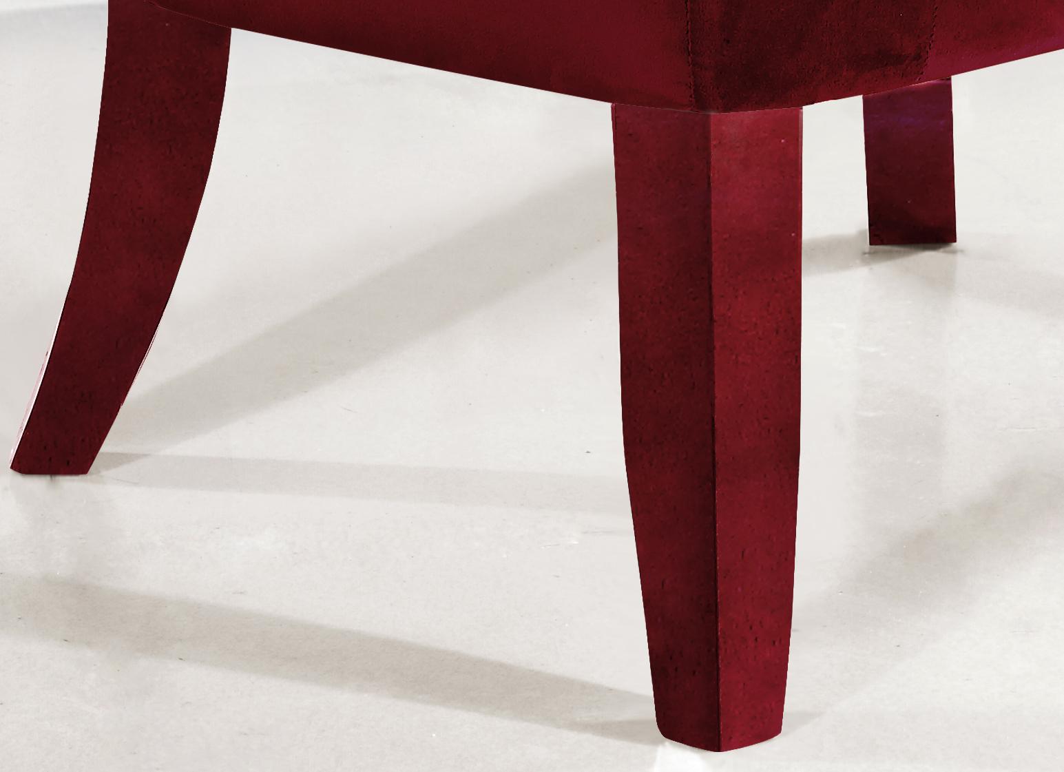 

    
Meridian Furniture Charlotte Modern Burgundy Velvet Accent Chair (Set of 4)
