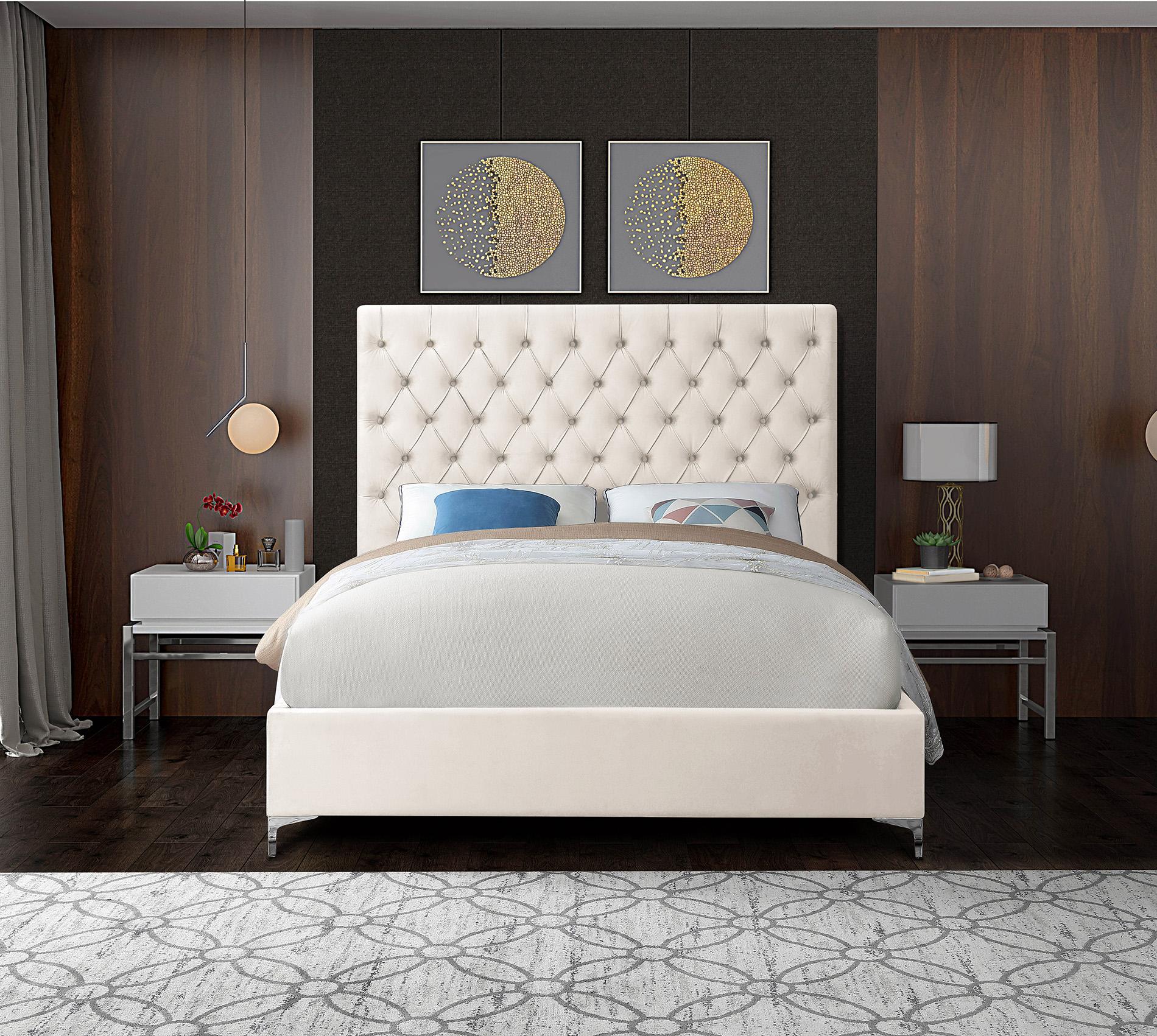

    
Meridian Furniture CruzCream-Q Platform Bed Cream CruzCream-Q

