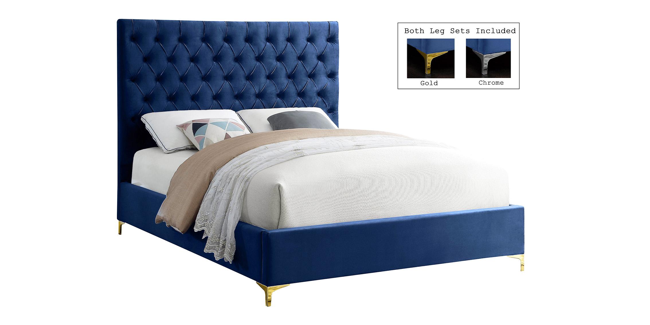 

    
CruzNavy-Q Meridian Furniture Platform Bed
