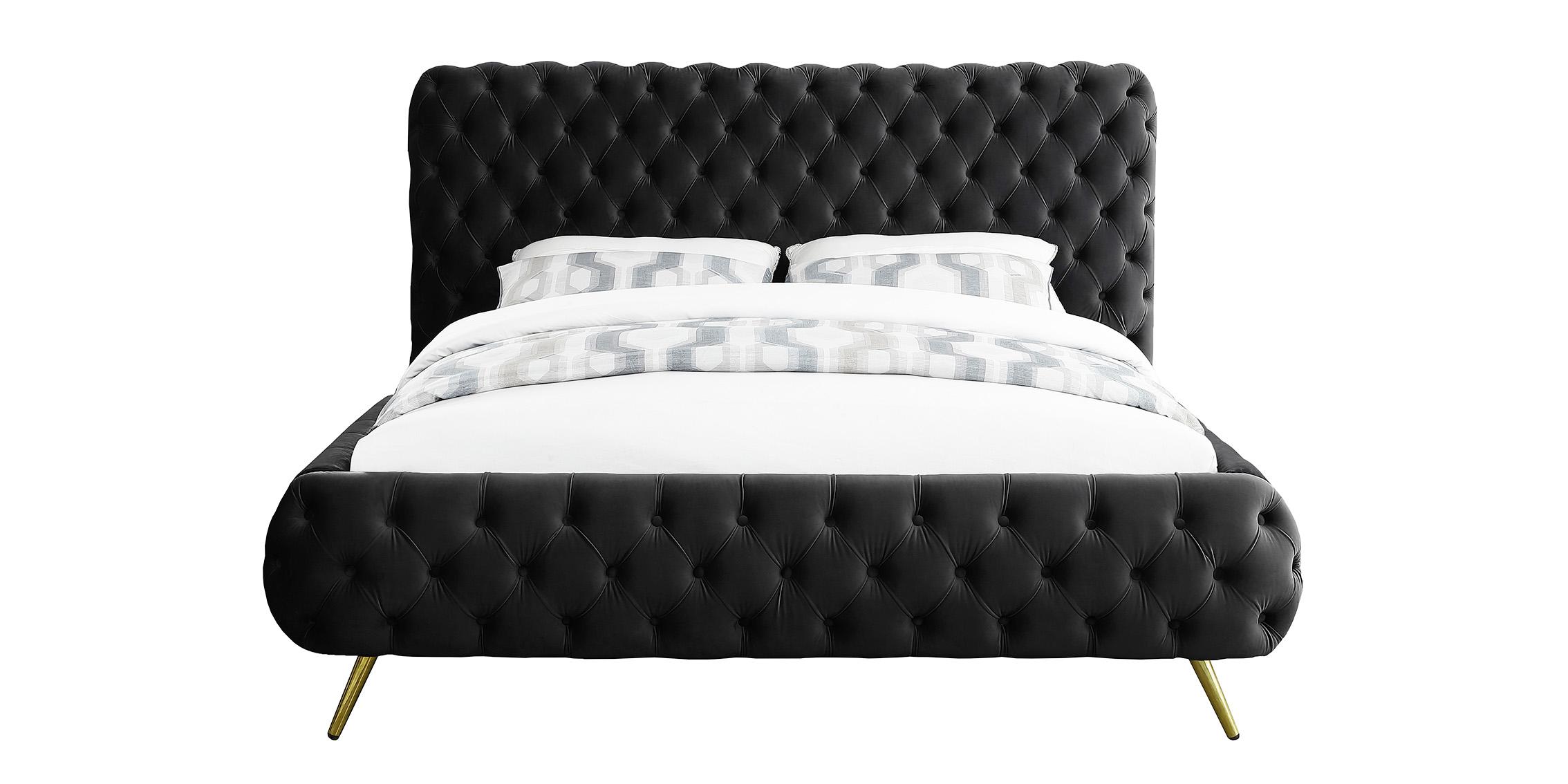 

        
Meridian Furniture DELANO DelanoBlack-Q Platform Bed Black Velvet 704831405415
