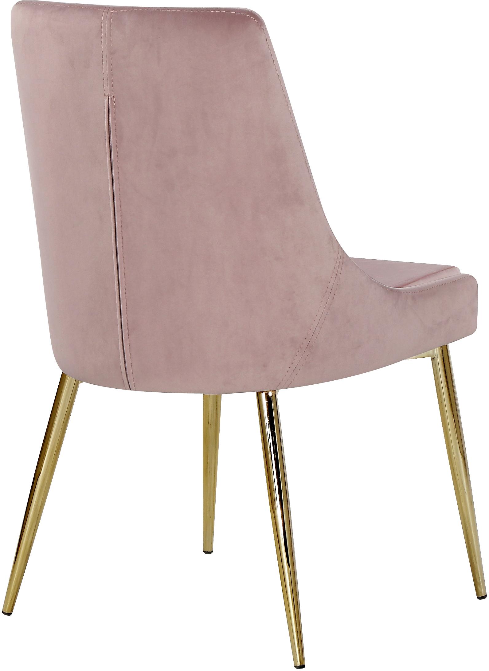 

                    
Meridian Furniture 739-T-783Pink-C Dining Table Set Pink/Gold/Black Velvet Purchase 
