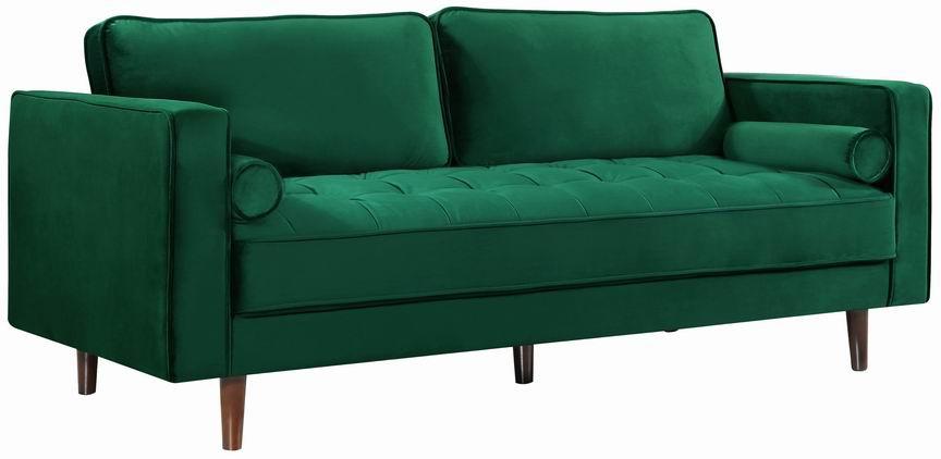 Modern, Traditional Sofa Emily 625Green-S 625Green-S in Green Velvet