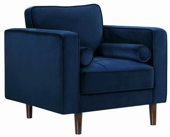 

        
Meridian Furniture Emily 625Navy-S-Set-3 Sofa Set Navy blue Velvet 00647899946622

