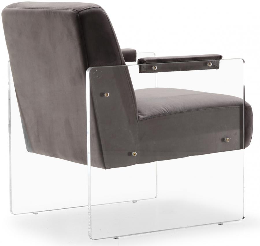 

        
Meridian Furniture Eva Accent Chair Gray Velvet 00647899947094
