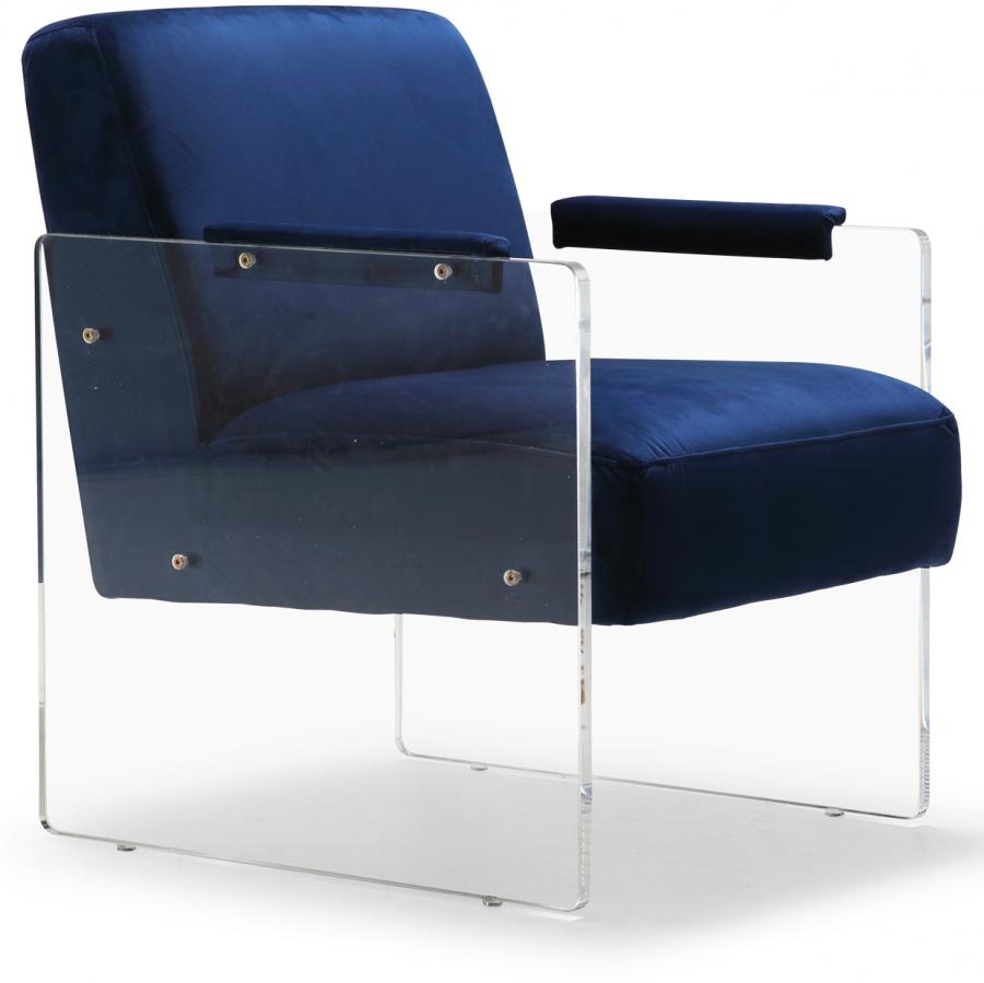

    
Meridian Furniture Eva Accent Chair Navy blue 529Navy
