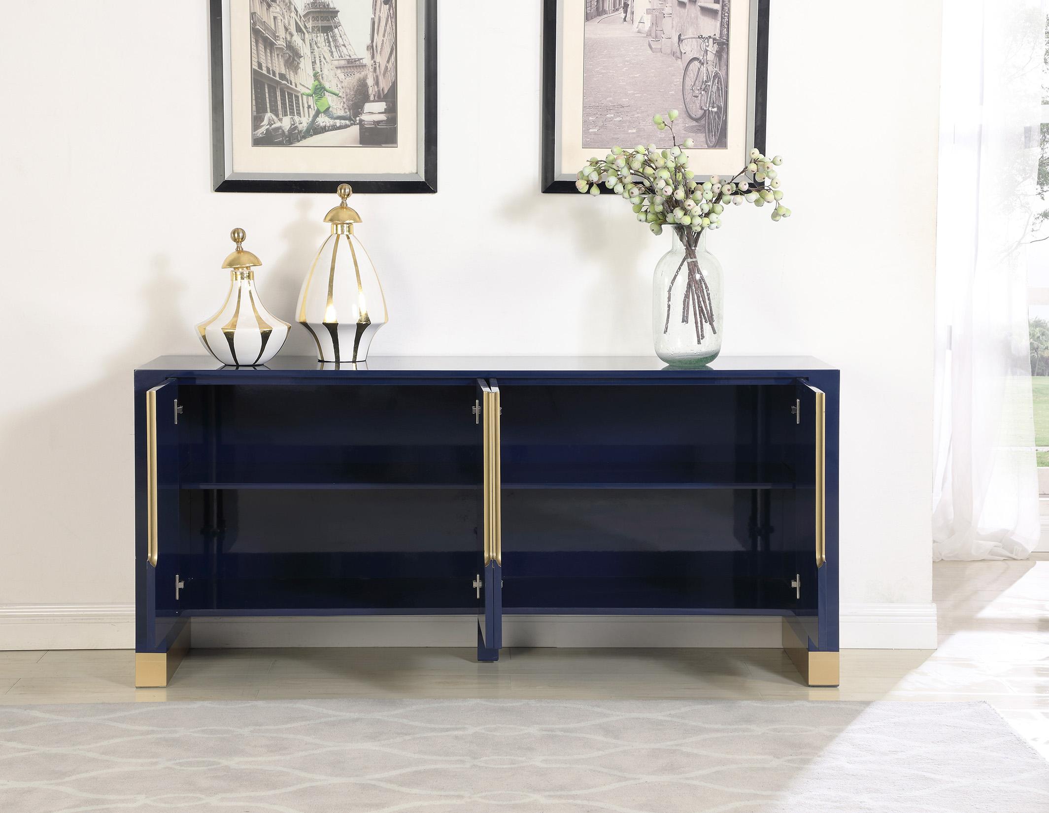 

        
Meridian Furniture FLORENCE 312 Buffet Blue Lacquer 704831403251
