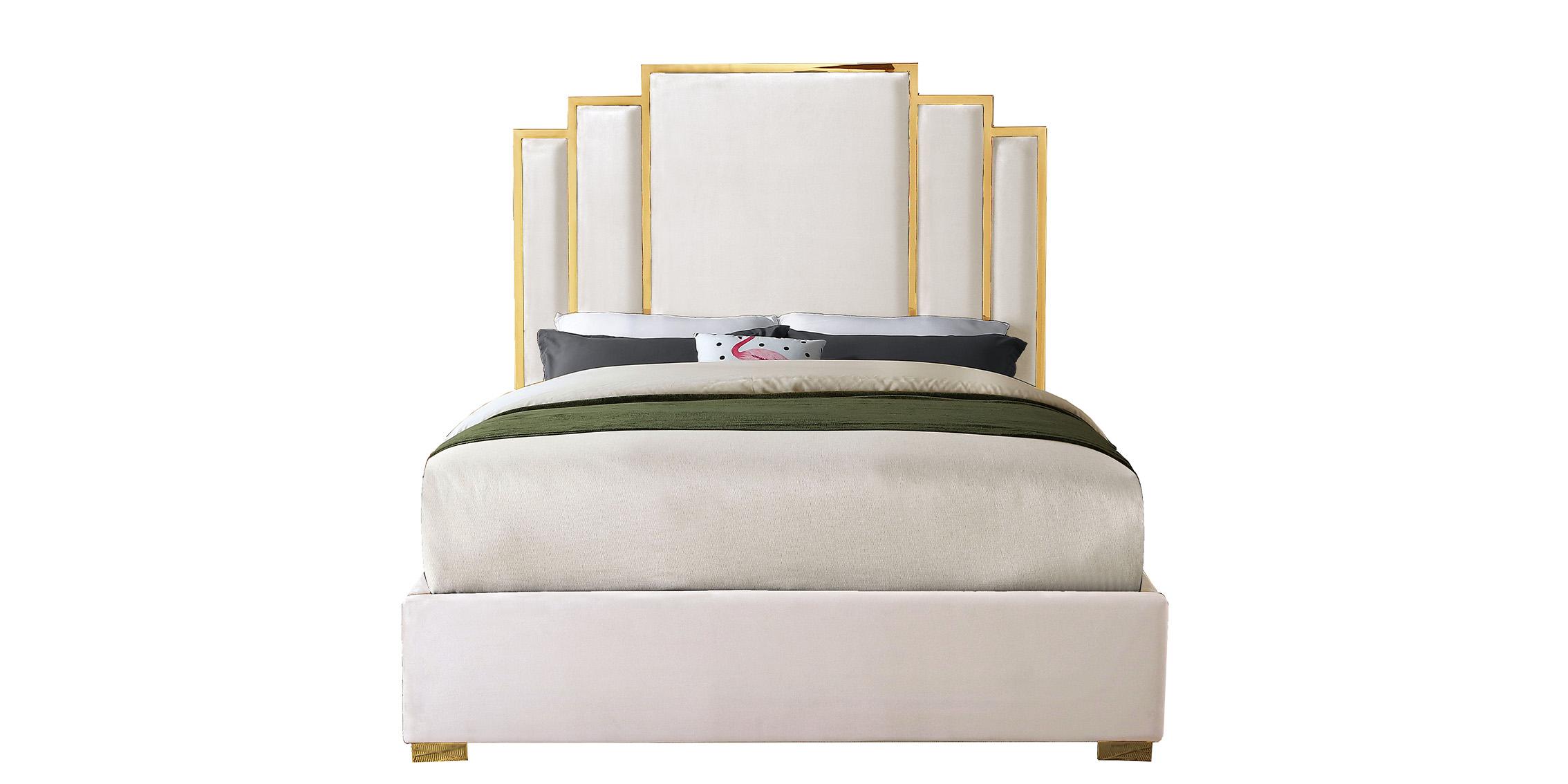 

    
Meridian Furniture HUGO HugoCream-K Platform Bed Cream/Gold HugoCream-K
