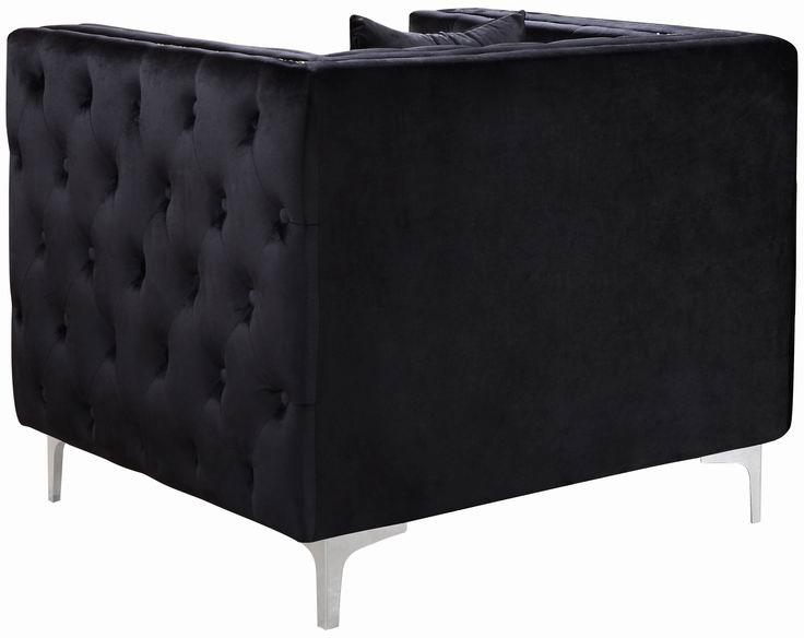 

    
Meridian Furniture Jesse Aarmchair Black 668Black-C
